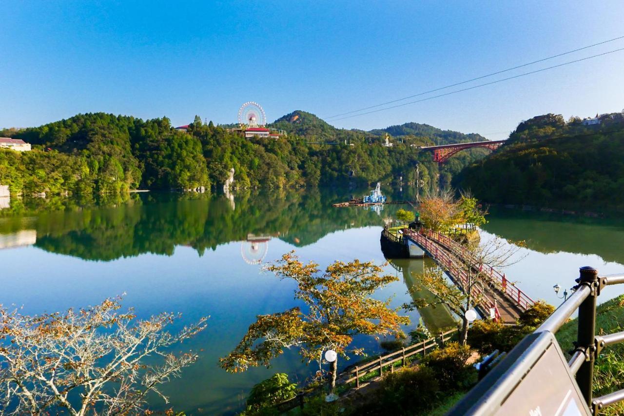 Enakyo Onsen Hotel Yuzuriha Exterior foto